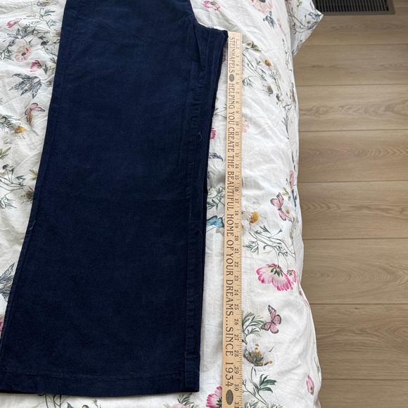 Modcloth Navy Lightweight Corduroy with Rainbow Stripe - Picture 6 of 9